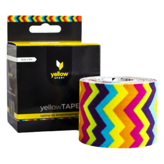 Spalvotas kinezioteipas YellowTape