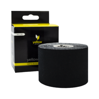 Juodos spalvos kinezioteipas YellowTape