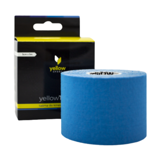 Mėlynos spalvos kinezioteipas YellowTape