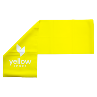 Geltonos spalvos treniruočių guma YellowFlat